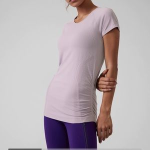 Athleta seamless speed light top